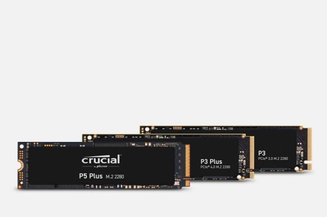 Crucial NVMe SSDs product line-up